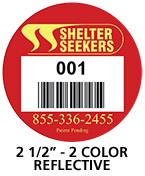 reflective curb marker glow in the dark